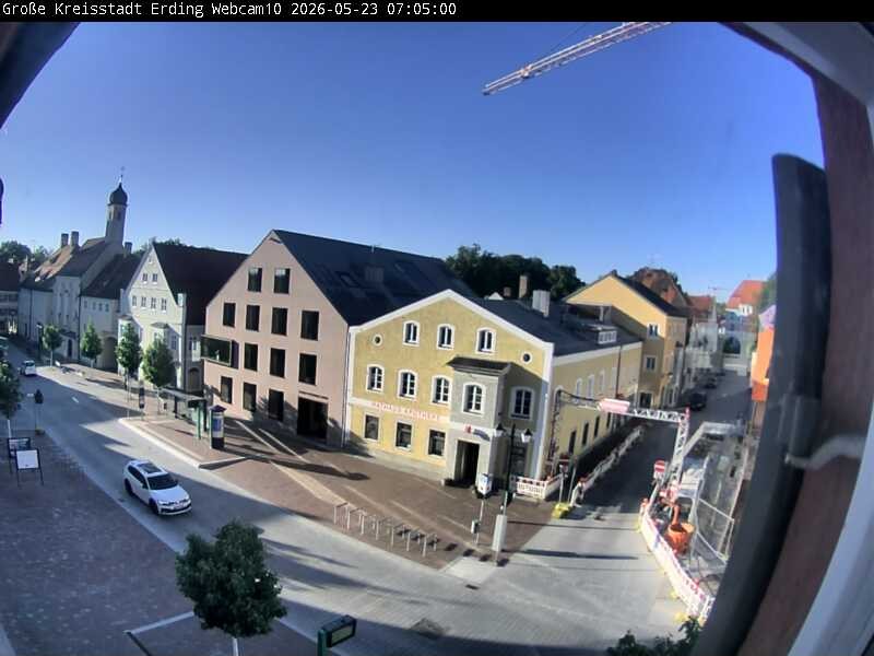 Archived image Webcam Erding - Shopping area