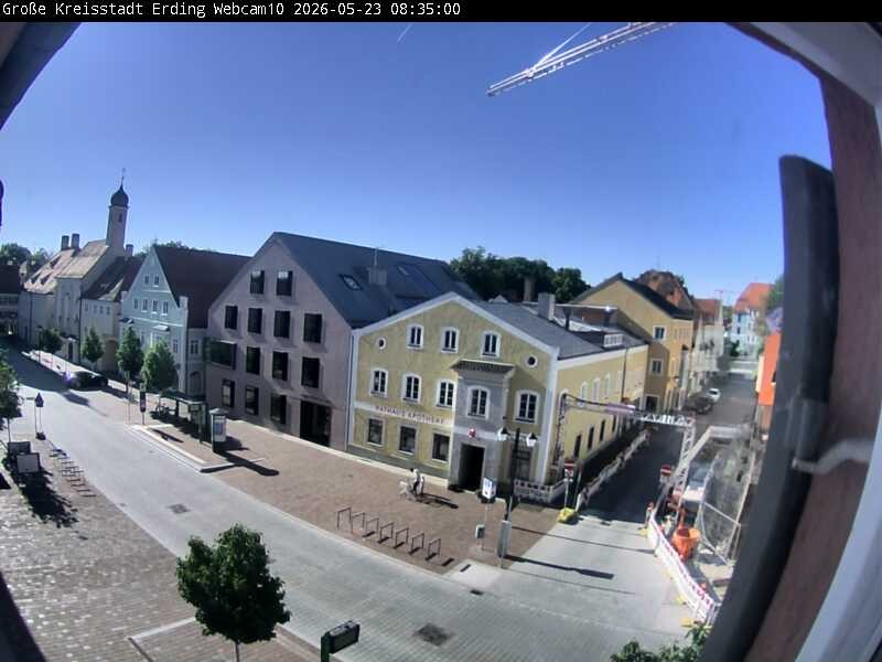 Archived image Webcam Erding - Shopping area