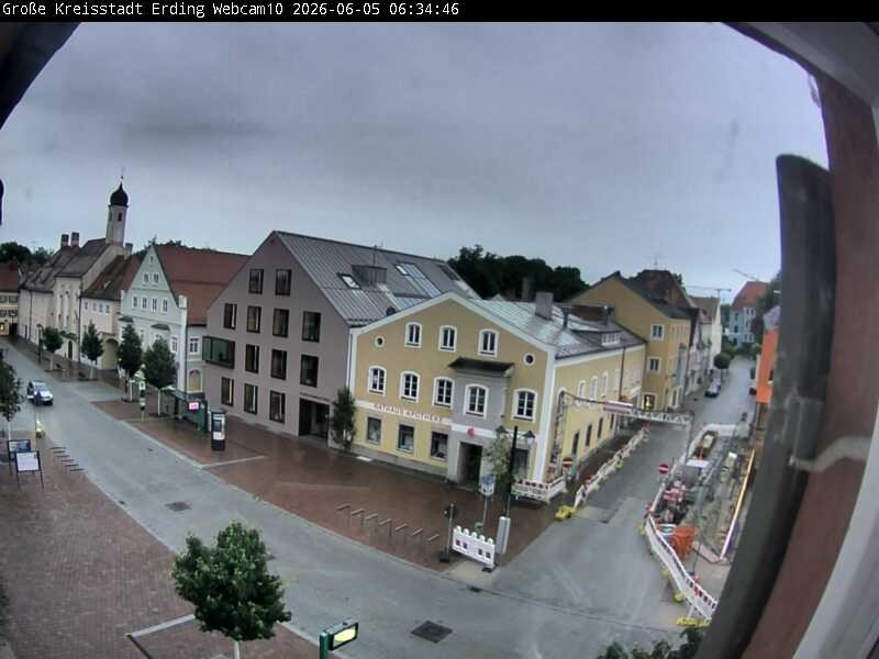Archiv Foto Webcam Stadtzentrum Erding