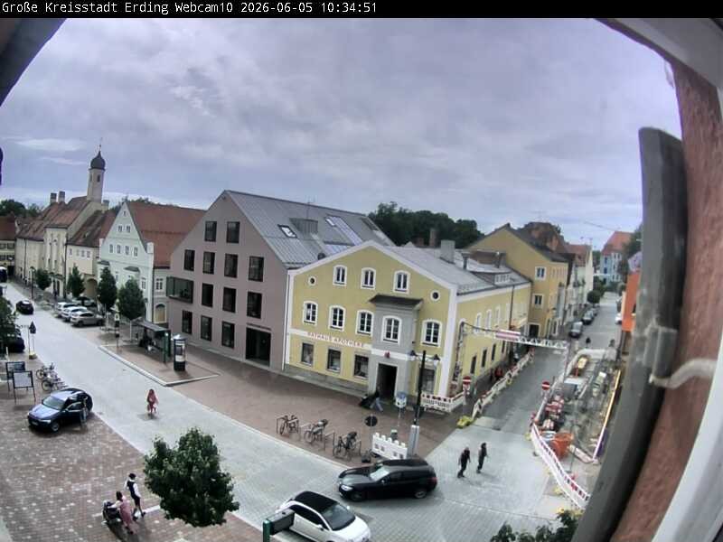 Archiv Foto Webcam Stadtzentrum Erding