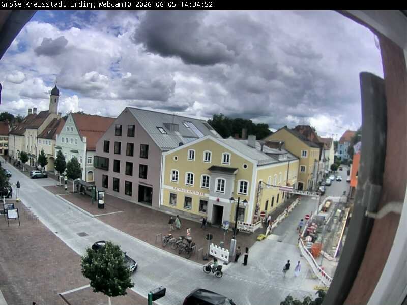 Archiv Foto Webcam Stadtzentrum Erding