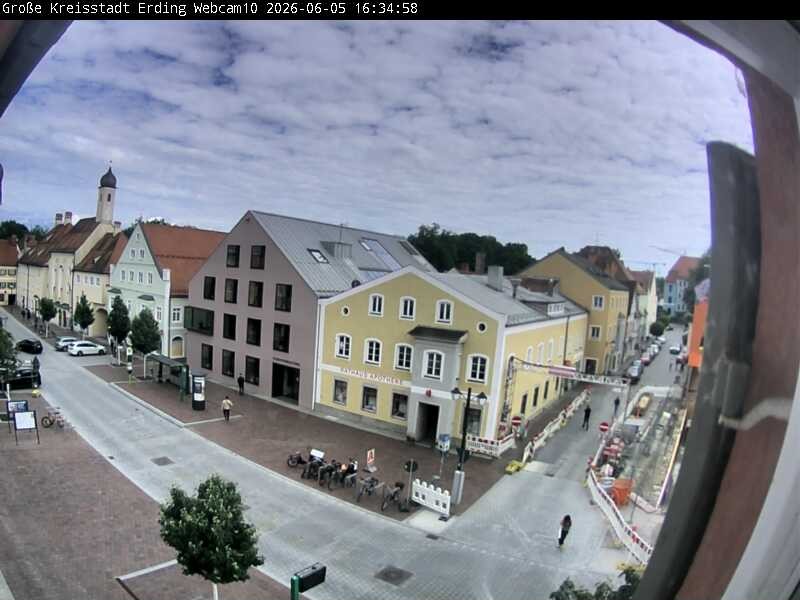 Archiv Foto Webcam Stadtzentrum Erding