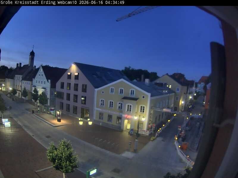Archiv Foto Webcam Stadtzentrum Erding