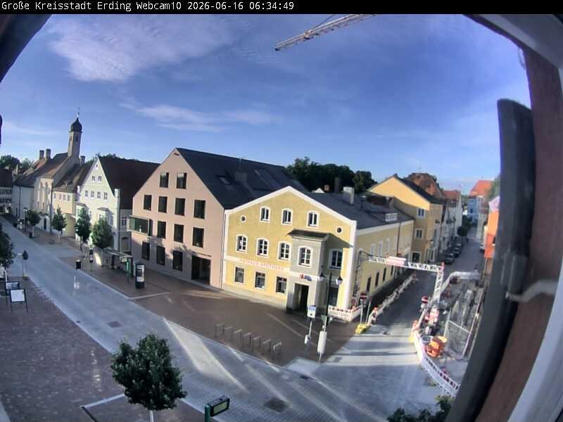Archiv Foto Webcam Stadtzentrum Erding