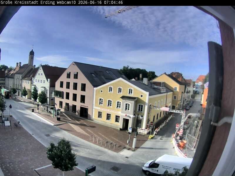 Archiv Foto Webcam Stadtzentrum Erding