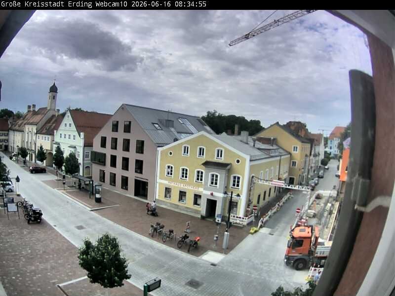 Archiv Foto Webcam Stadtzentrum Erding