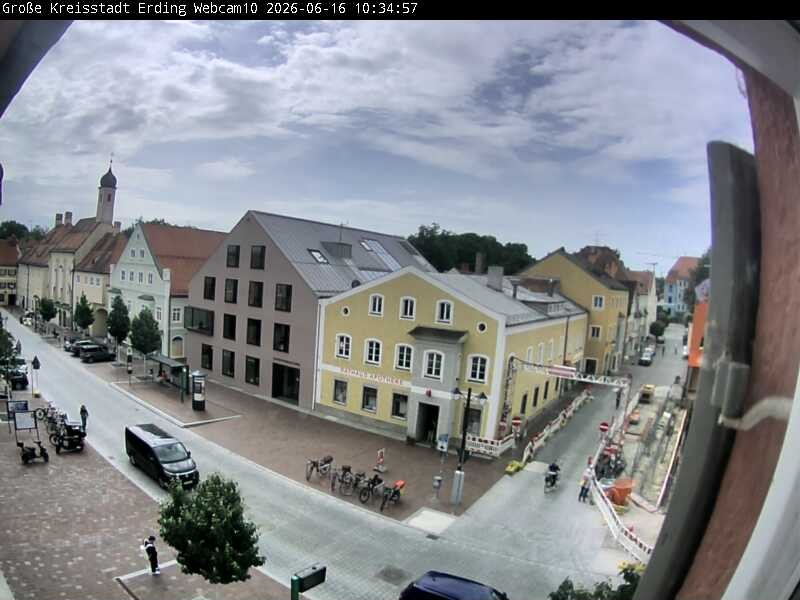Archiv Foto Webcam Stadtzentrum Erding