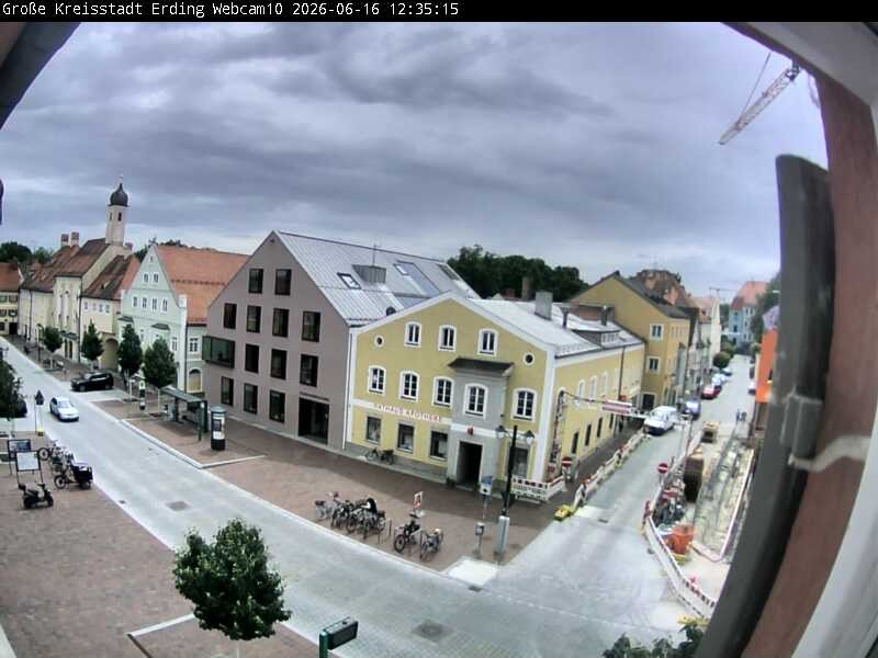Archiv Foto Webcam Stadtzentrum Erding