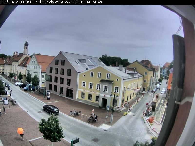 Archiv Foto Webcam Stadtzentrum Erding