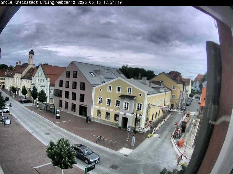 Archiv Foto Webcam Stadtzentrum Erding