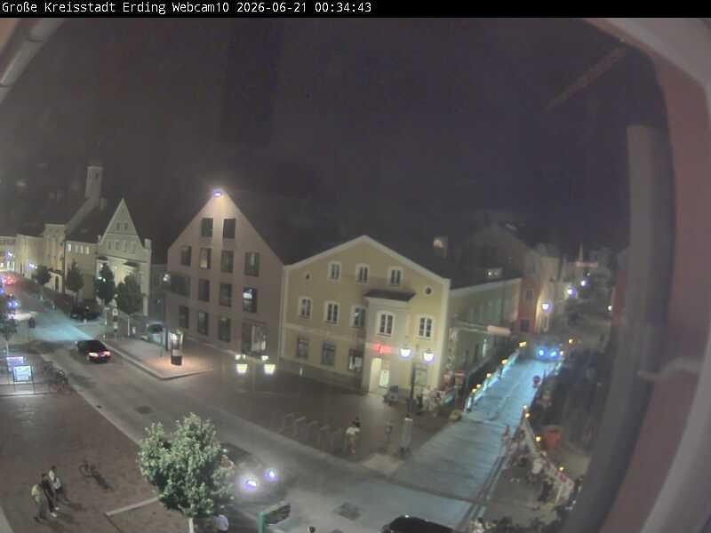 Archived image Webcam Erding - Shopping area