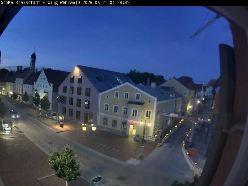 Archived image Webcam Erding - Shopping area