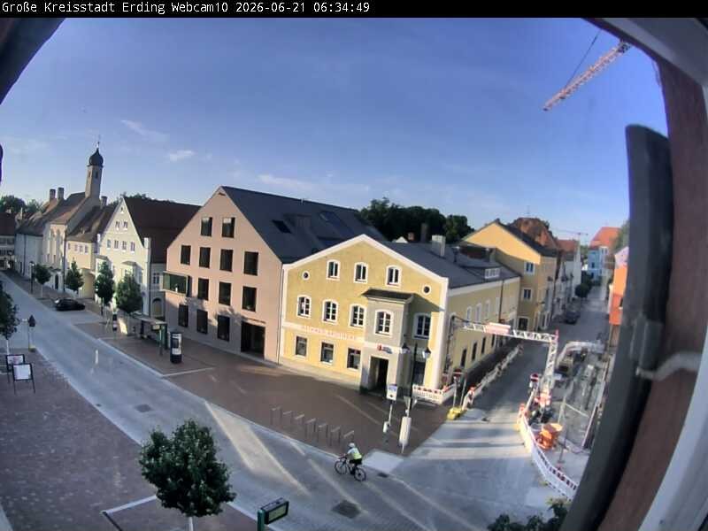 Archived image Webcam Erding - Shopping area
