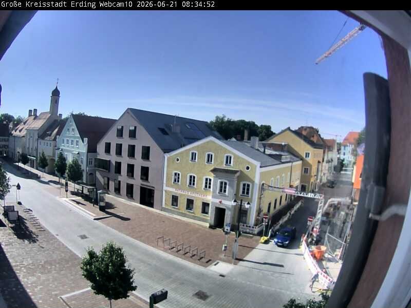 Archived image Webcam Erding - Shopping area