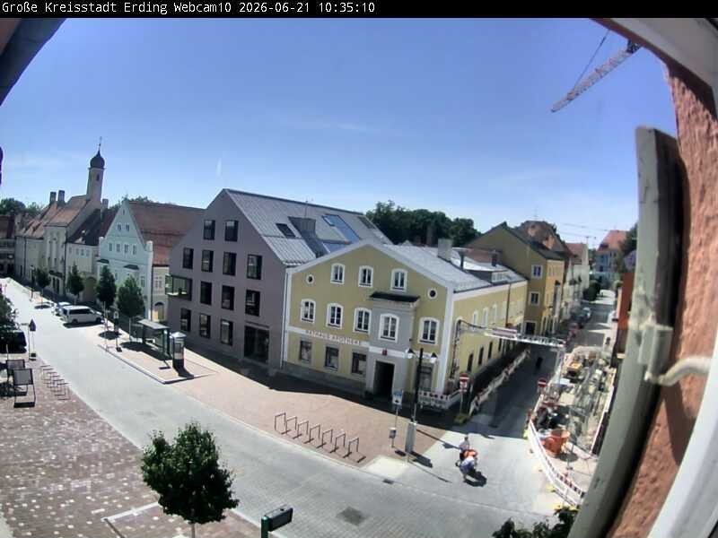 Archived image Webcam Erding - Shopping area
