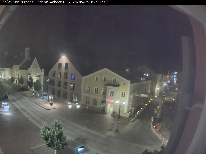 Archived image Webcam Erding - Shopping area