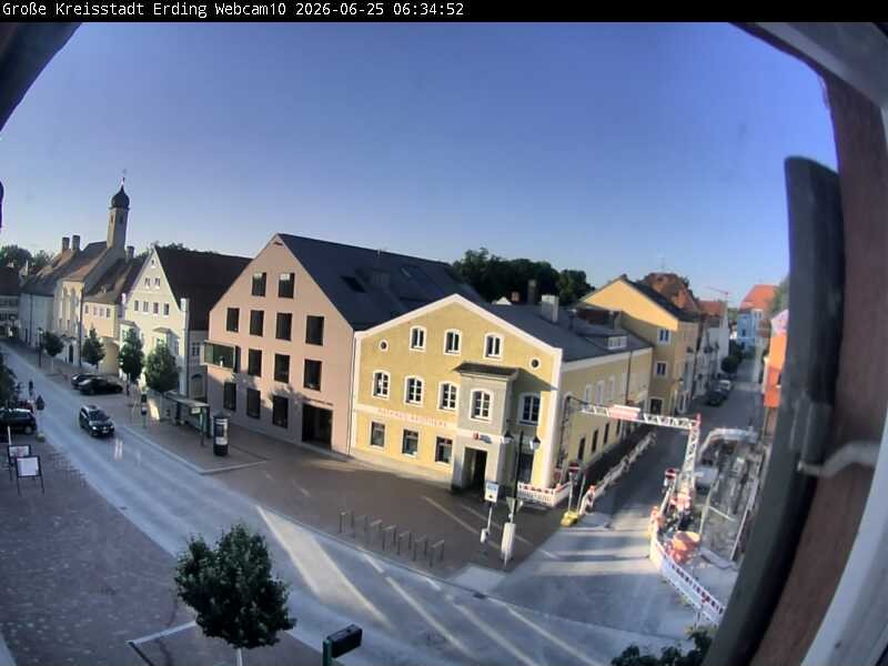 Archived image Webcam Erding - Shopping area