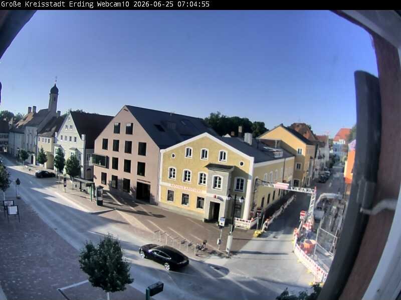 Archived image Webcam Erding - Shopping area