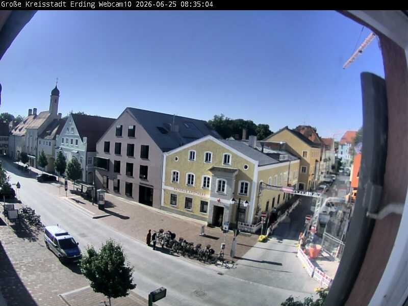 Archived image Webcam Erding - Shopping area