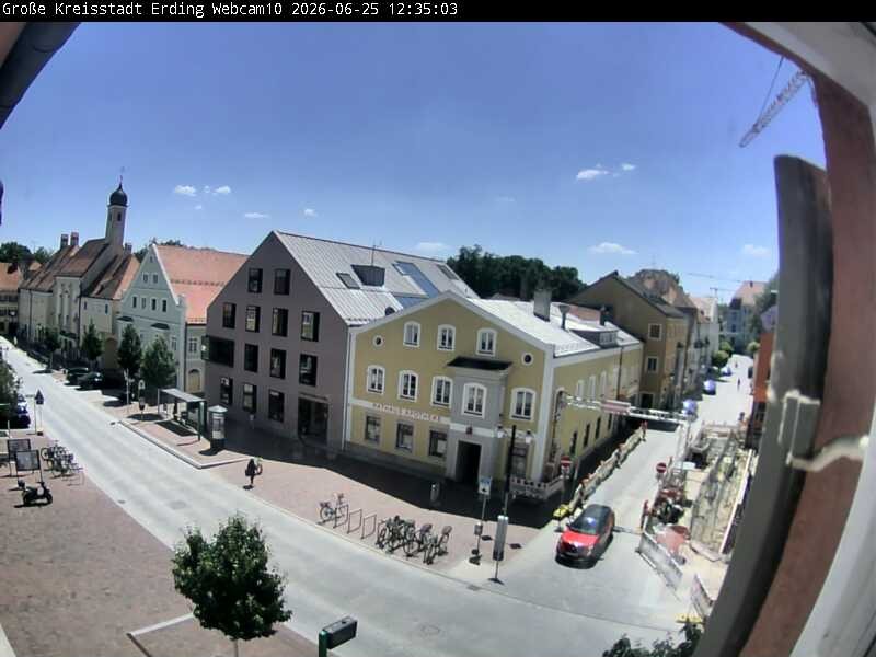 Archived image Webcam Erding - Shopping area