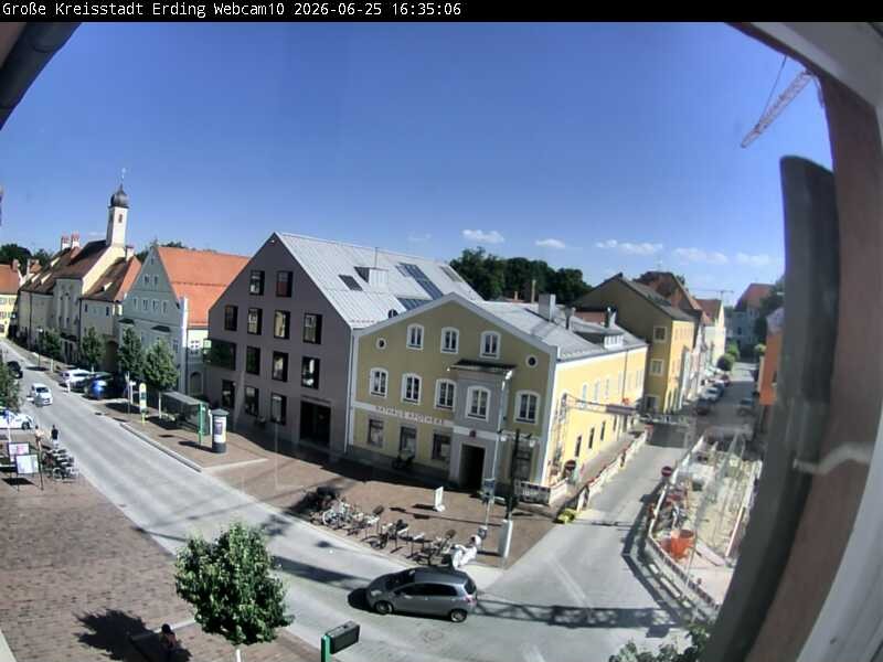 Archived image Webcam Erding - Shopping area