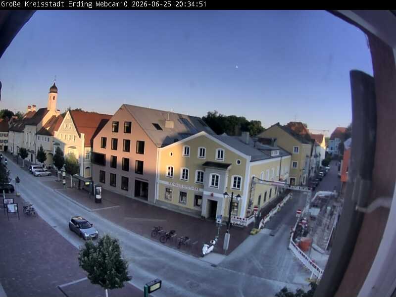 Archived image Webcam Erding - Shopping area