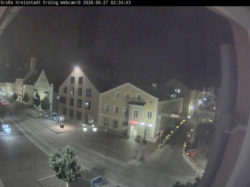 Archiv Foto Webcam Stadtzentrum Erding