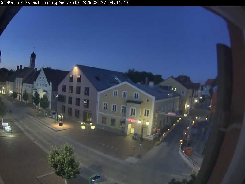 Archiv Foto Webcam Stadtzentrum Erding