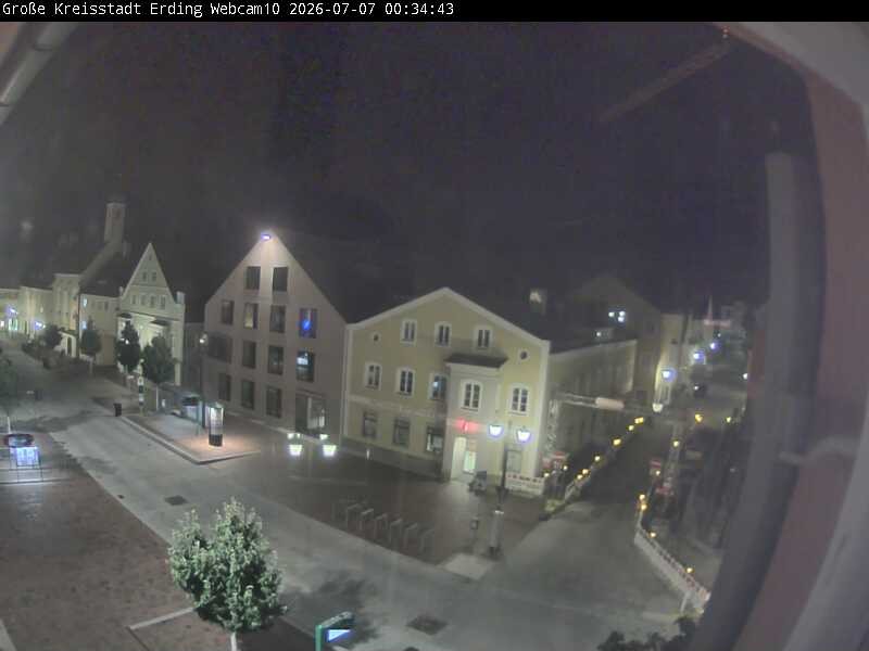 Archiv Foto Webcam Stadtzentrum Erding