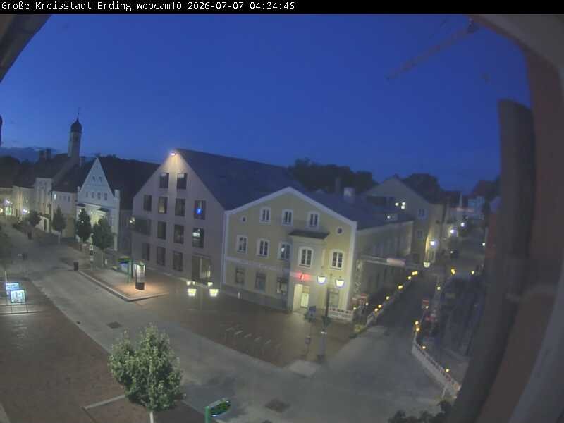 Archiv Foto Webcam Stadtzentrum Erding
