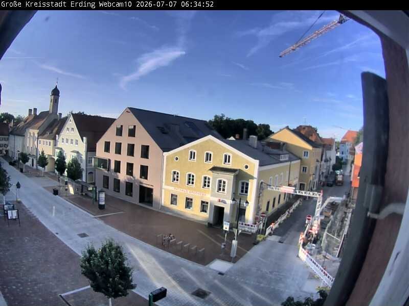 Archiv Foto Webcam Stadtzentrum Erding