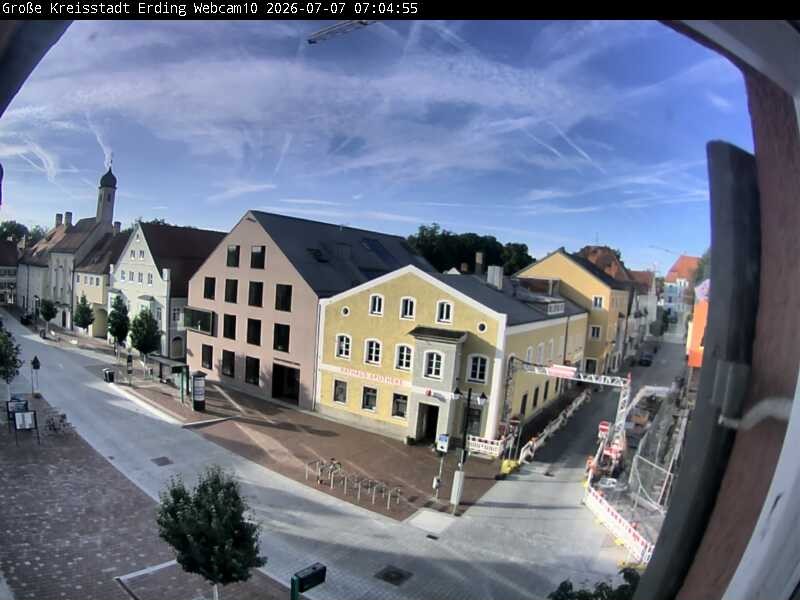 Archiv Foto Webcam Stadtzentrum Erding