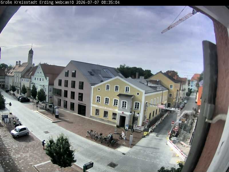 Archiv Foto Webcam Stadtzentrum Erding