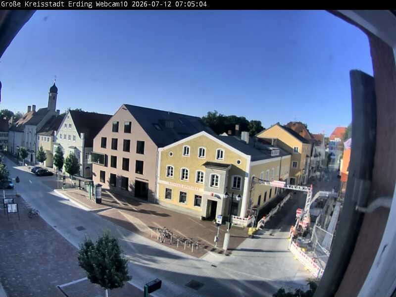 Archived image Webcam Erding - Shopping area