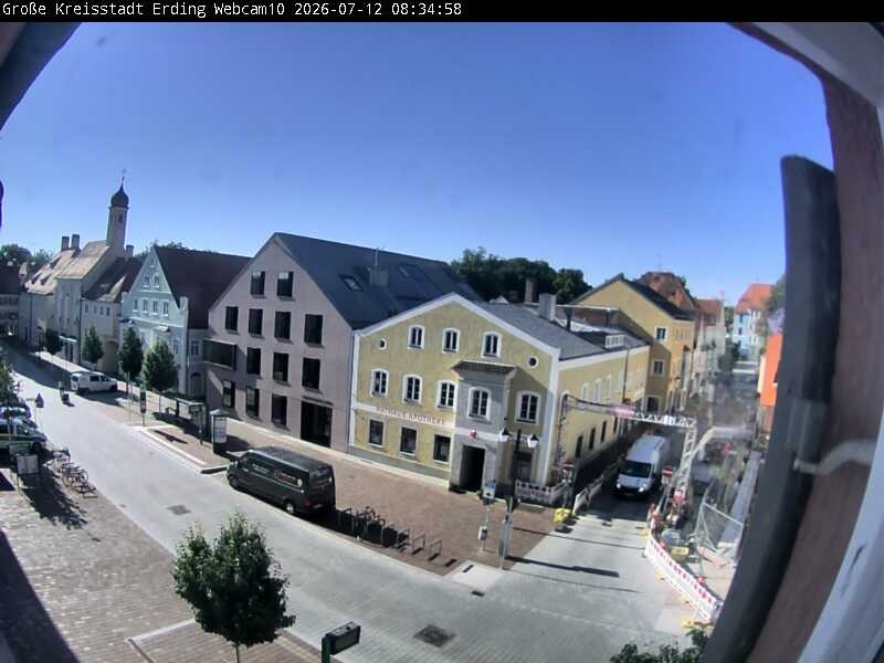 Archived image Webcam Erding - Shopping area