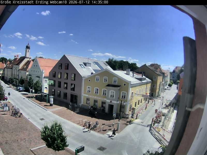 Archived image Webcam Erding - Shopping area