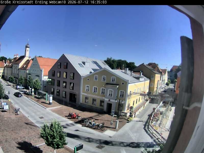 Archived image Webcam Erding - Shopping area