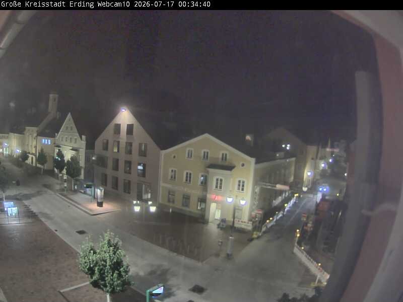 Archiv Foto Webcam Stadtzentrum Erding