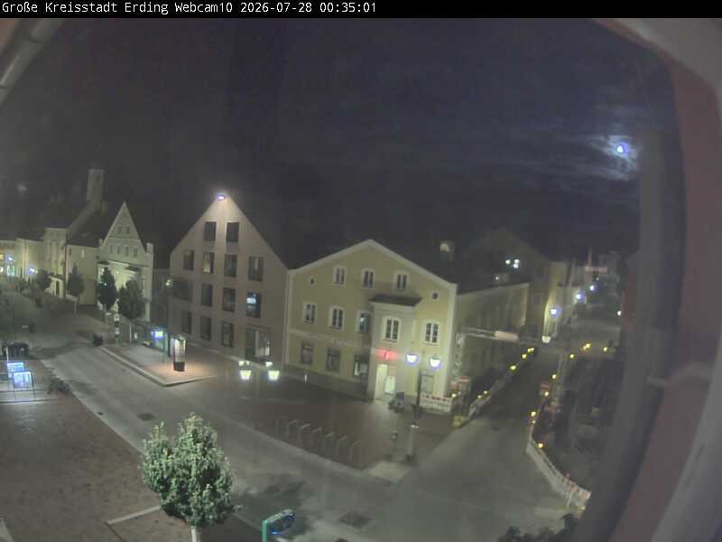 Archiv Foto Webcam Stadtzentrum Erding