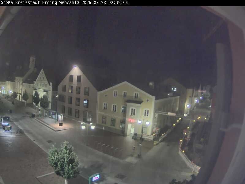 Archiv Foto Webcam Stadtzentrum Erding