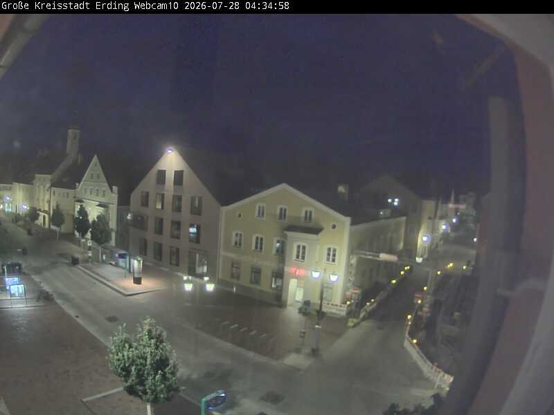 Archiv Foto Webcam Stadtzentrum Erding