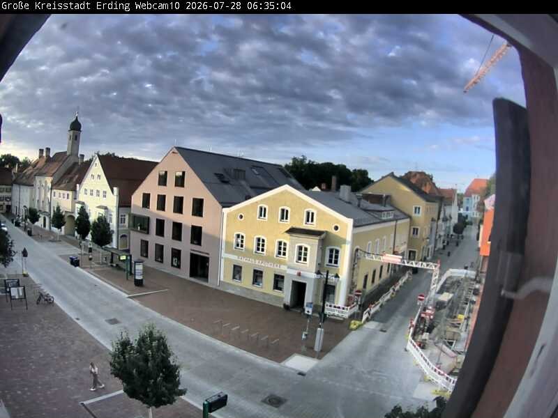Archiv Foto Webcam Stadtzentrum Erding