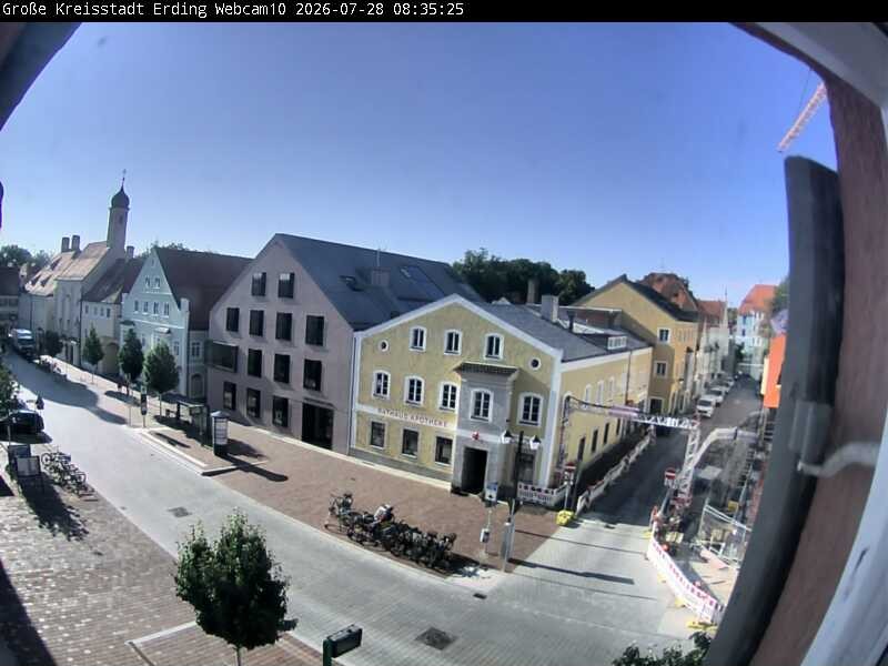 Archiv Foto Webcam Stadtzentrum Erding