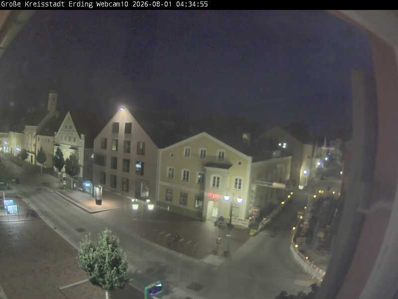 Archiv Foto Webcam Stadtzentrum Erding