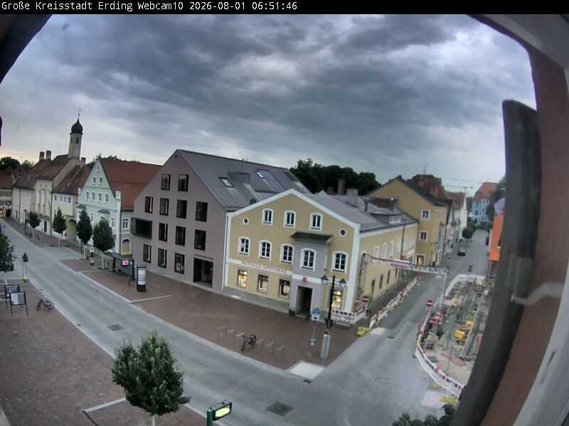 Archiv Foto Webcam Stadtzentrum Erding