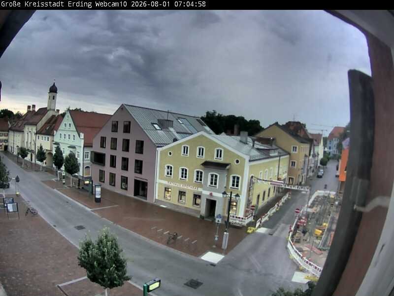 Archiv Foto Webcam Stadtzentrum Erding