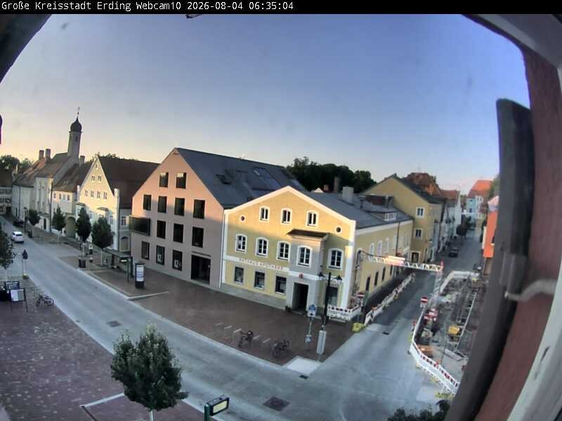Archiv Foto Webcam Stadtzentrum Erding