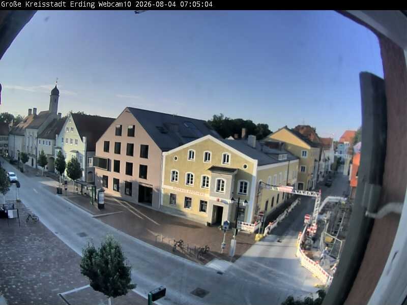 Archiv Foto Webcam Stadtzentrum Erding