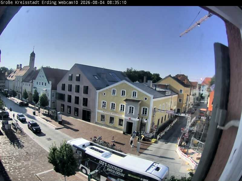 Archiv Foto Webcam Stadtzentrum Erding
