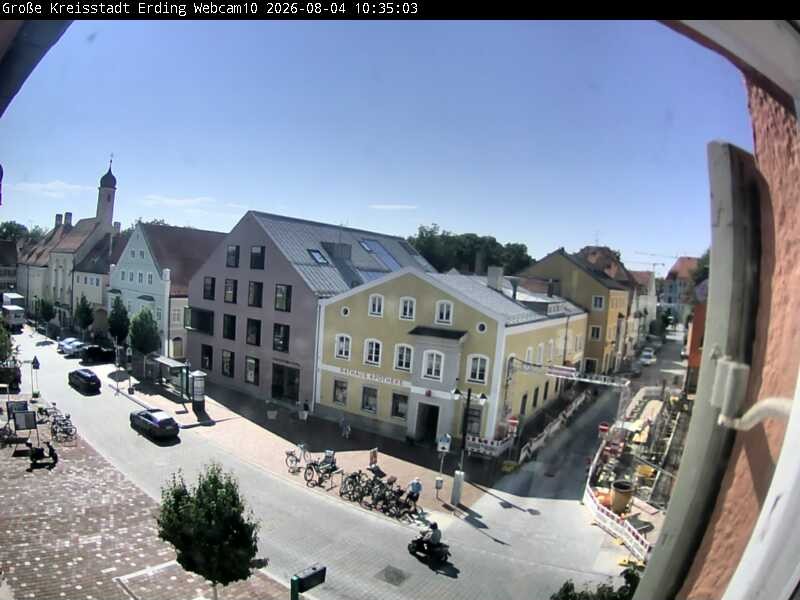 Archiv Foto Webcam Stadtzentrum Erding